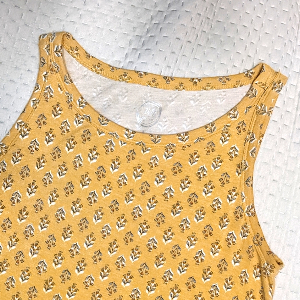 Maurices Floral Pattern Tank Top (S)